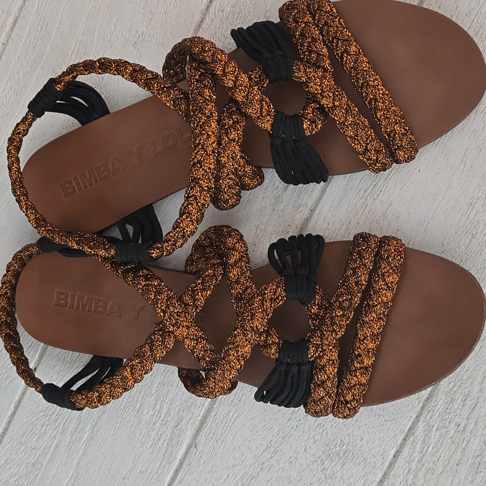 Bimba and Lola strappy sandals Sz 40 (US 9)
